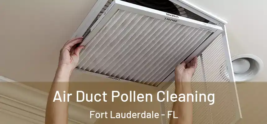 Air Duct Pollen Cleaning Fort Lauderdale - FL