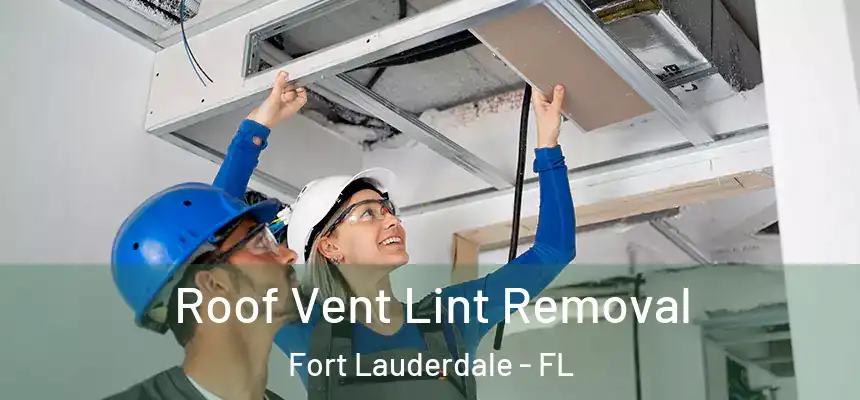  Roof Vent Lint Removal Fort Lauderdale - FL